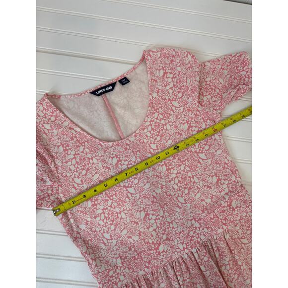 LANDS’ END DRESSSES Pink & Blue Mini Summer Casual Short Sleeve Bundle Size S - Picture 3 of 12